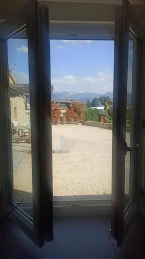 Studio Chaleureux Vue Sur Le Massif Du Vercors . Alixan Exteriör bild